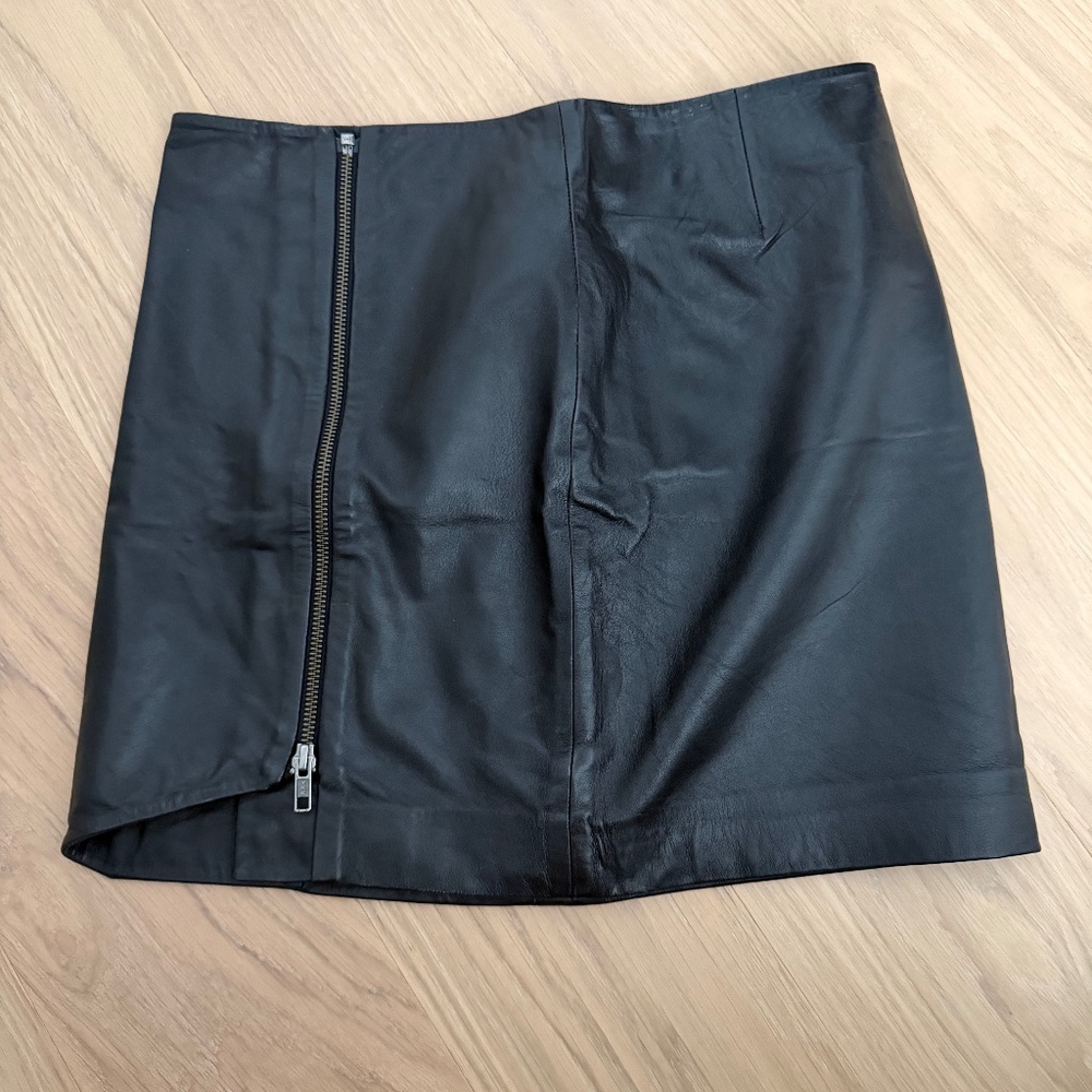 Leith leather mini skirt - Size 10